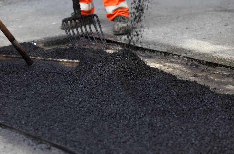 Asphalt Road Installation